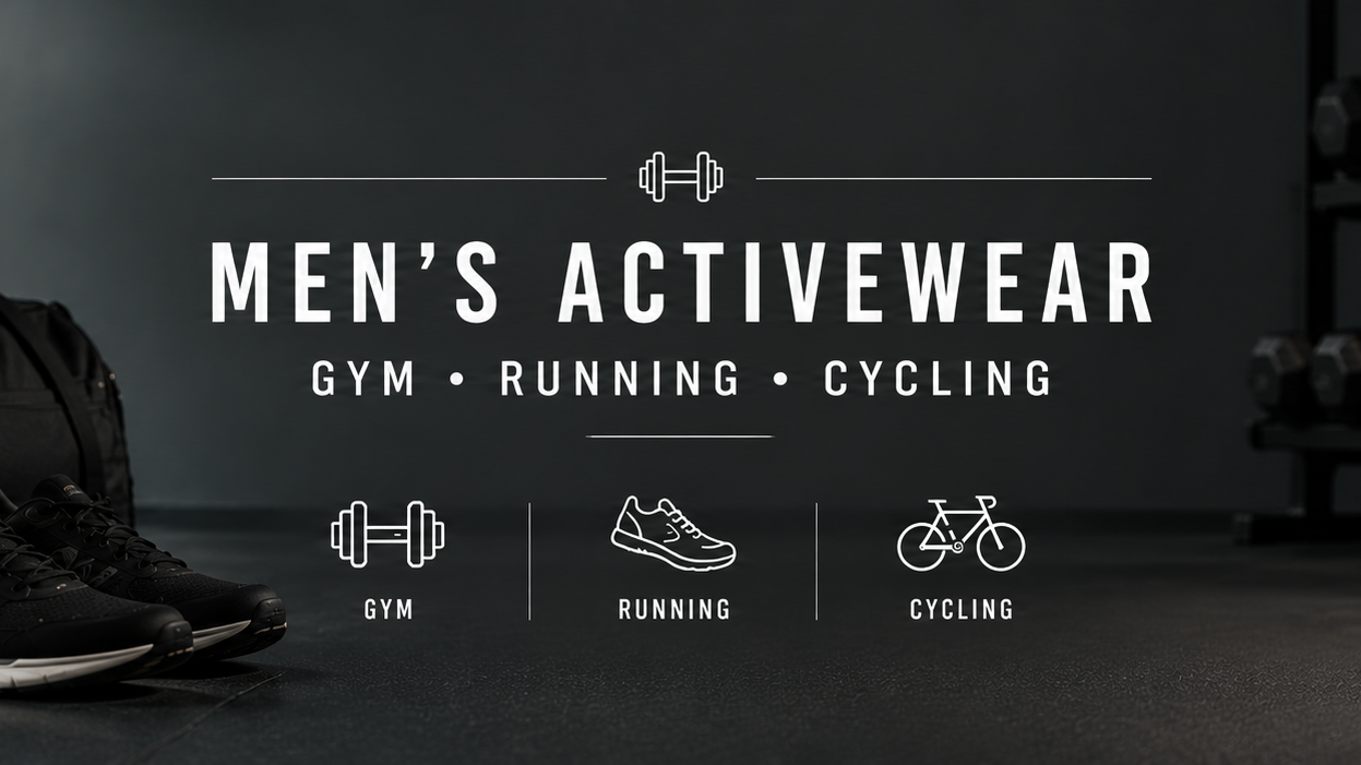 Complete Men's Activewear Guide: Gym, Running & Cycling Kit for India 2026