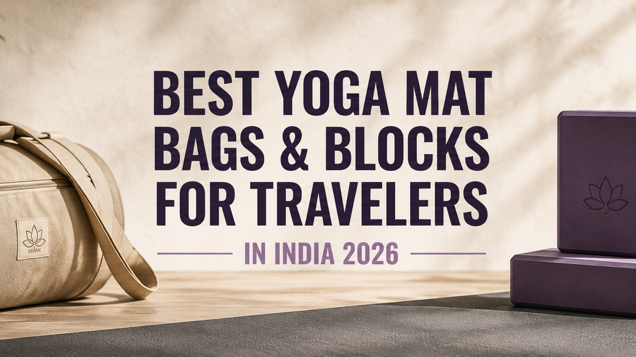 Best Yoga Mat Bags & Blocks for Travelers in India 2026