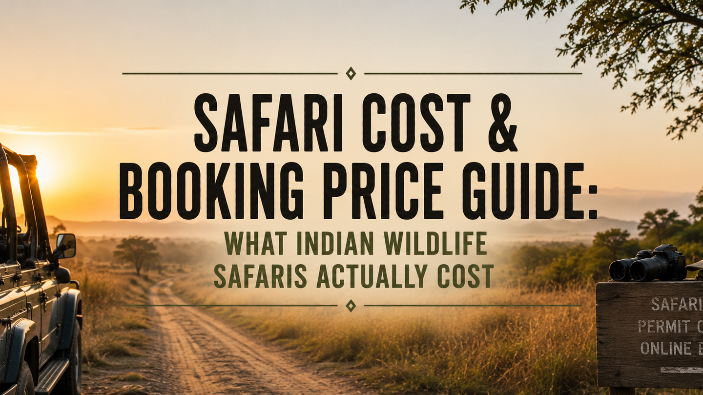 Safari Cost & Booking Price Guide: What Indian Wildlife Safaris Actually Cost