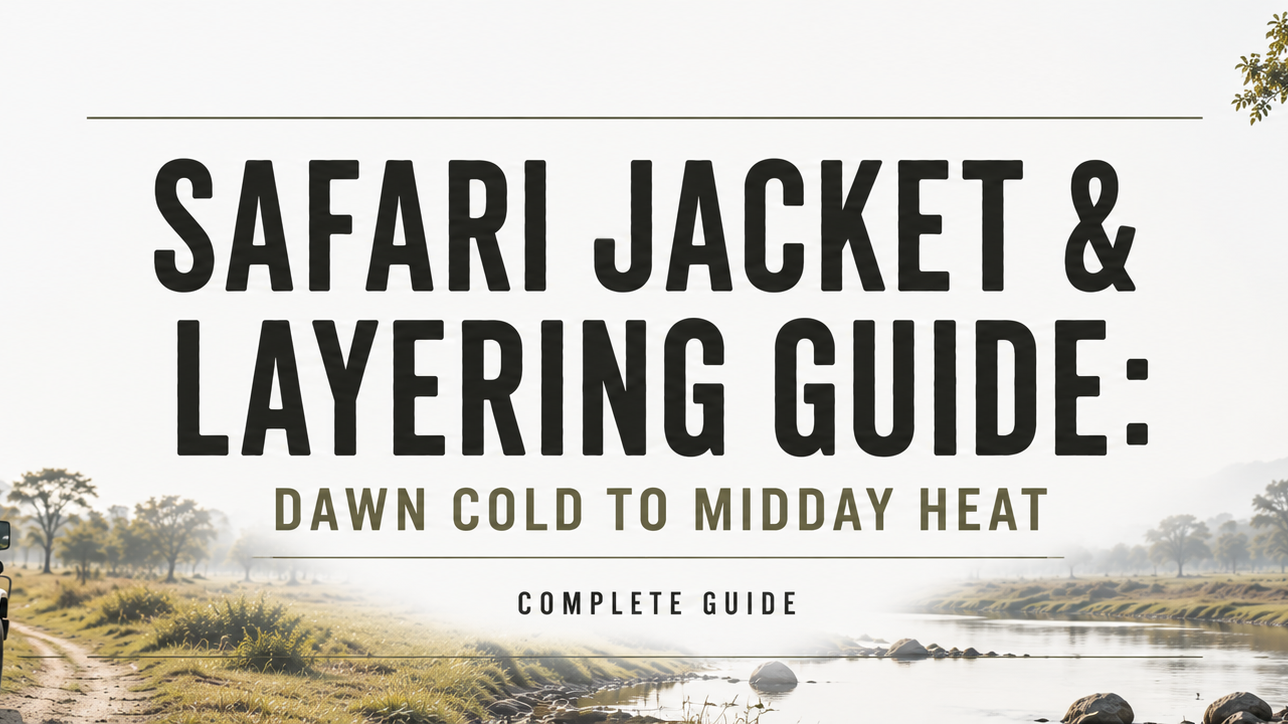 Safari Jacket & Layering Guide: Dawn Cold to Midday Heat 2026