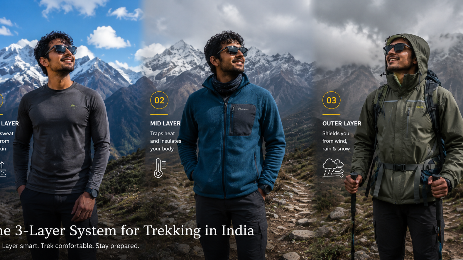 Baselayers for Trekking India: The Complete Fabric & Layering Guide