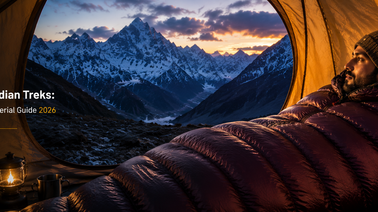 Sleeping Bags for Indian Treks: Complete Temperature & Material Guide 2026