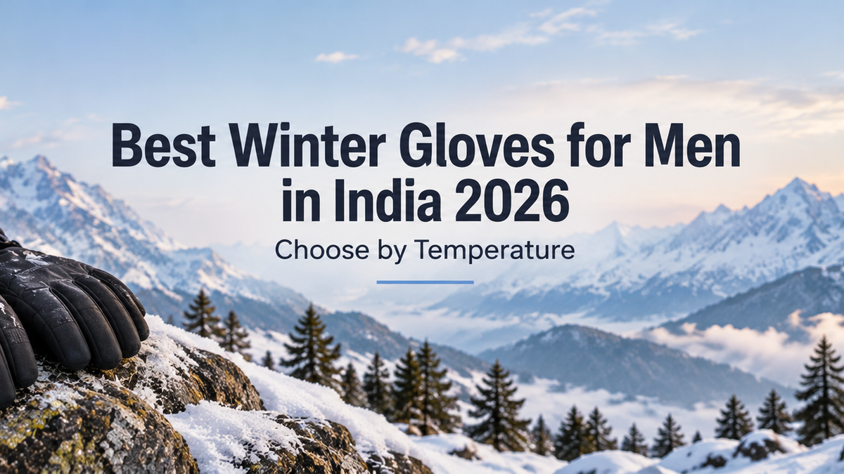 Best Winter Gloves for Men in India 2026: Choose by Temperature