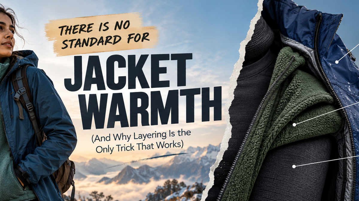 There Is No Standard for Jacket Warmth (And Why Layering Is the Only Trick That Works)