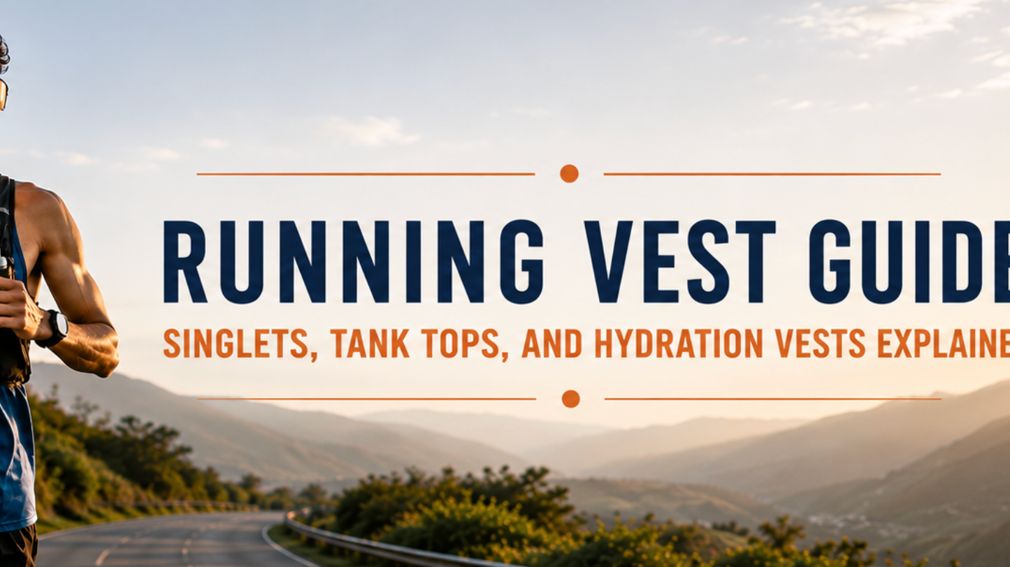 Running Vest Guide: Singlets, Tank Tops, and Hydration Vests Explained