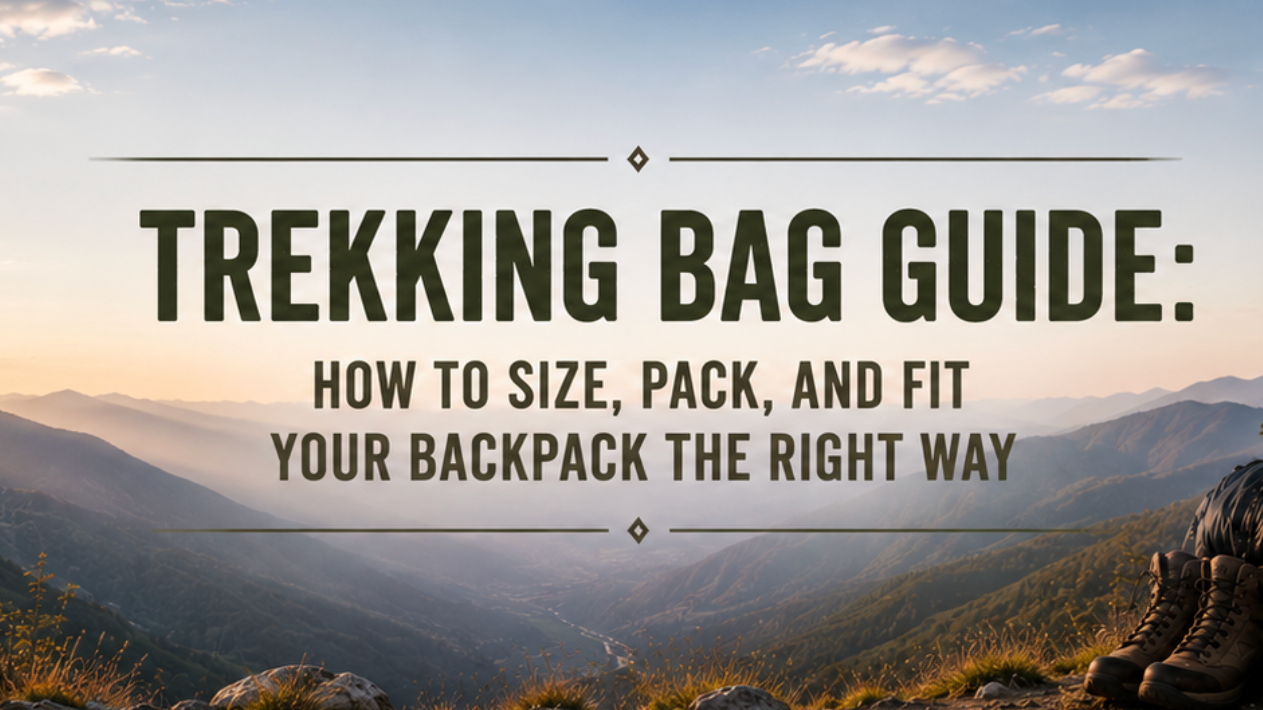 Trekking Bag Guide: How to Size, Pack, and Fit Your Backpack the Right Way