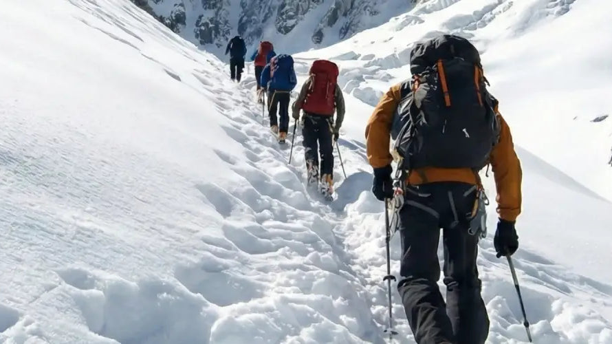 Winter trekking
