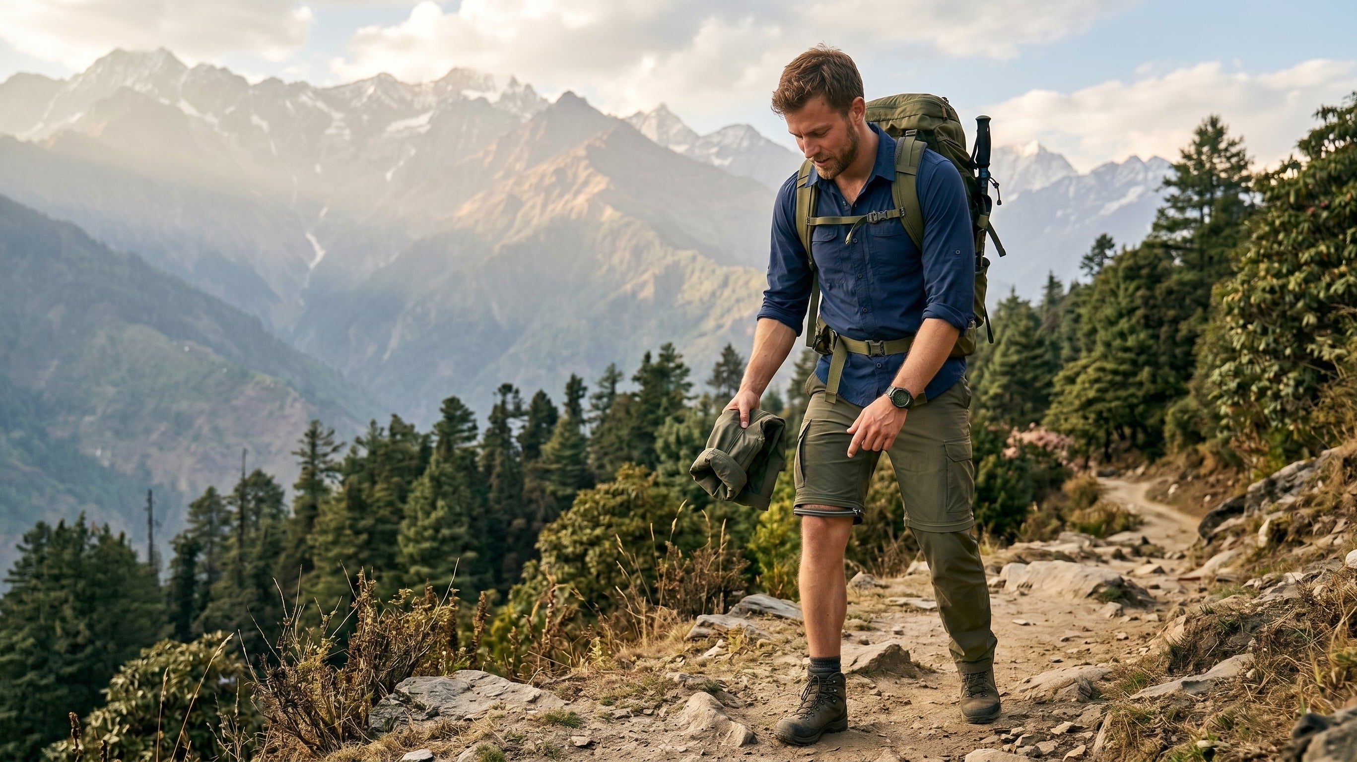 Best Convertible Trekking Pants for India 2026 - Cargo to Shorts in One Zip