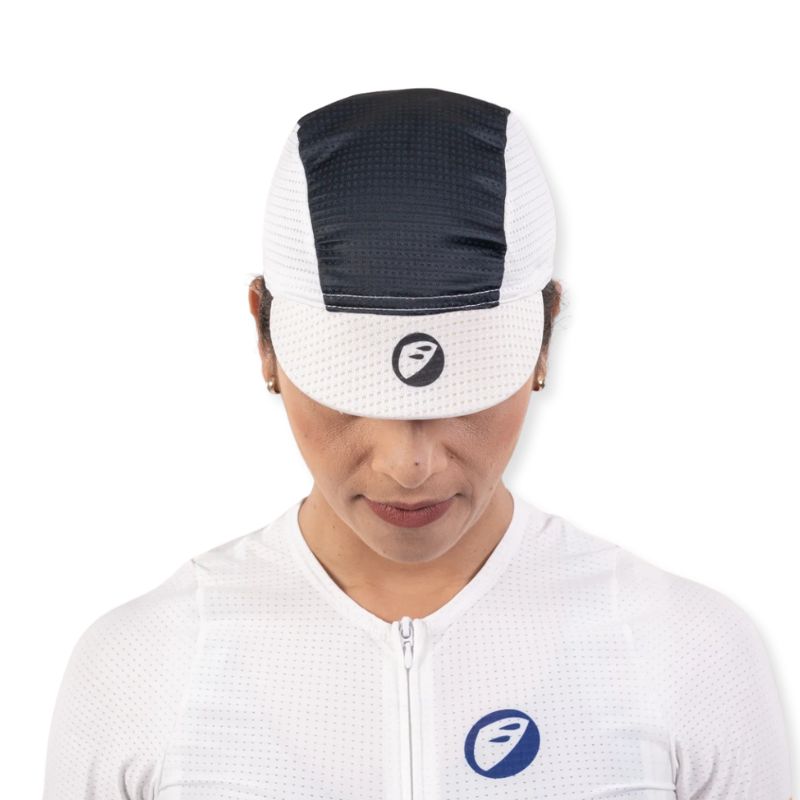 A unisex Apace cycling hustle cap made of lightweight headwear material, shown in a neutral color on a plain background.