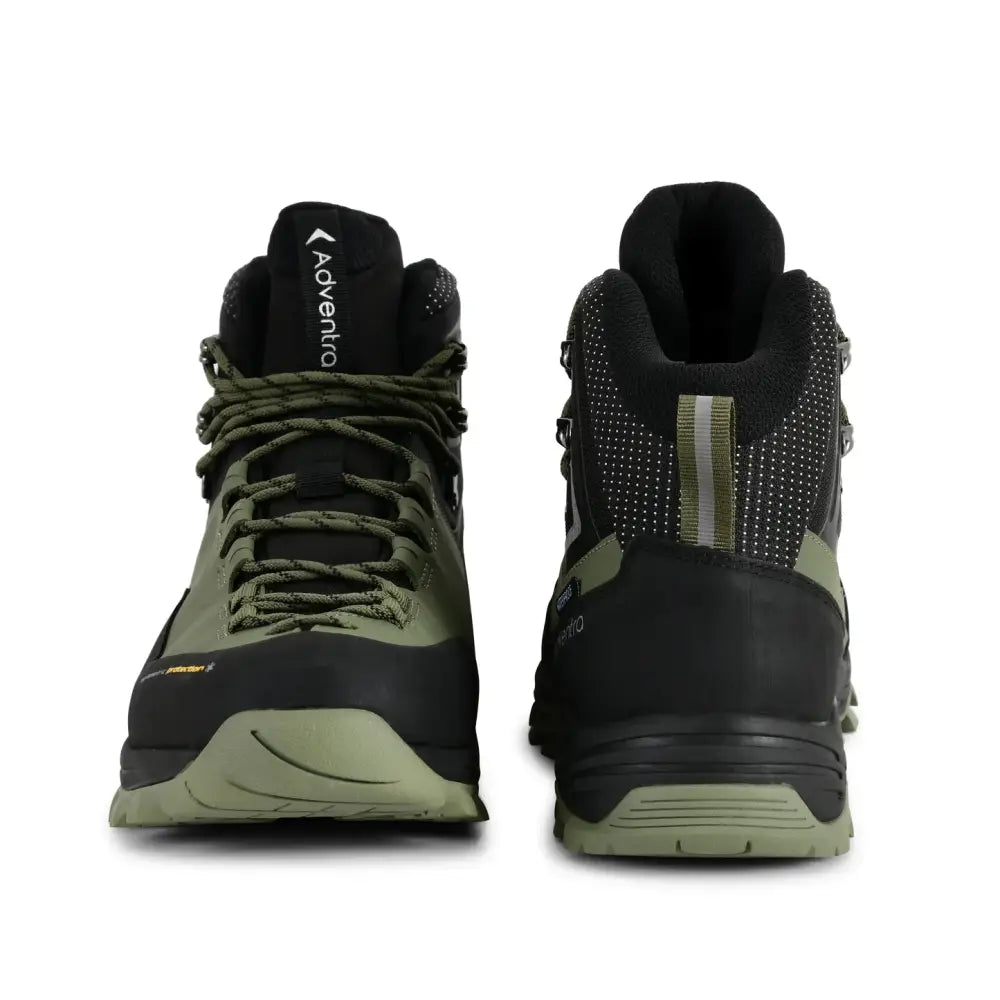 Adventra Men’s Warm and Waterproof Mid-Ankle Hiking Shoes - Shoes