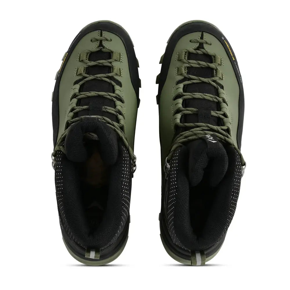 Adventra Men’s Warm and Waterproof Mid-Ankle Hiking Shoes - Shoes