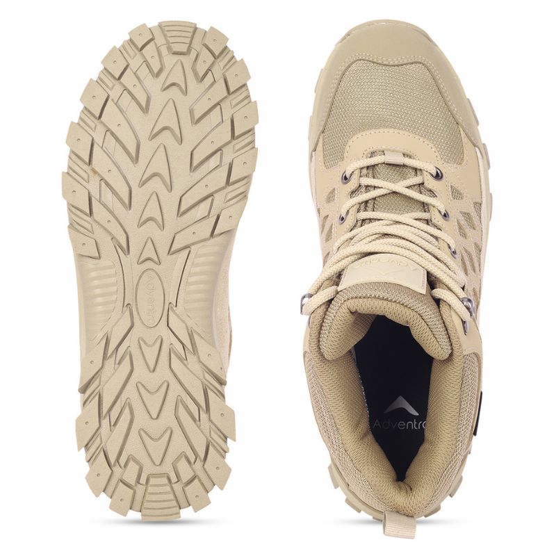 Adventra Men’s Waterproof Hiking Shoes High Ankle with Cushion Comfort - Shoes