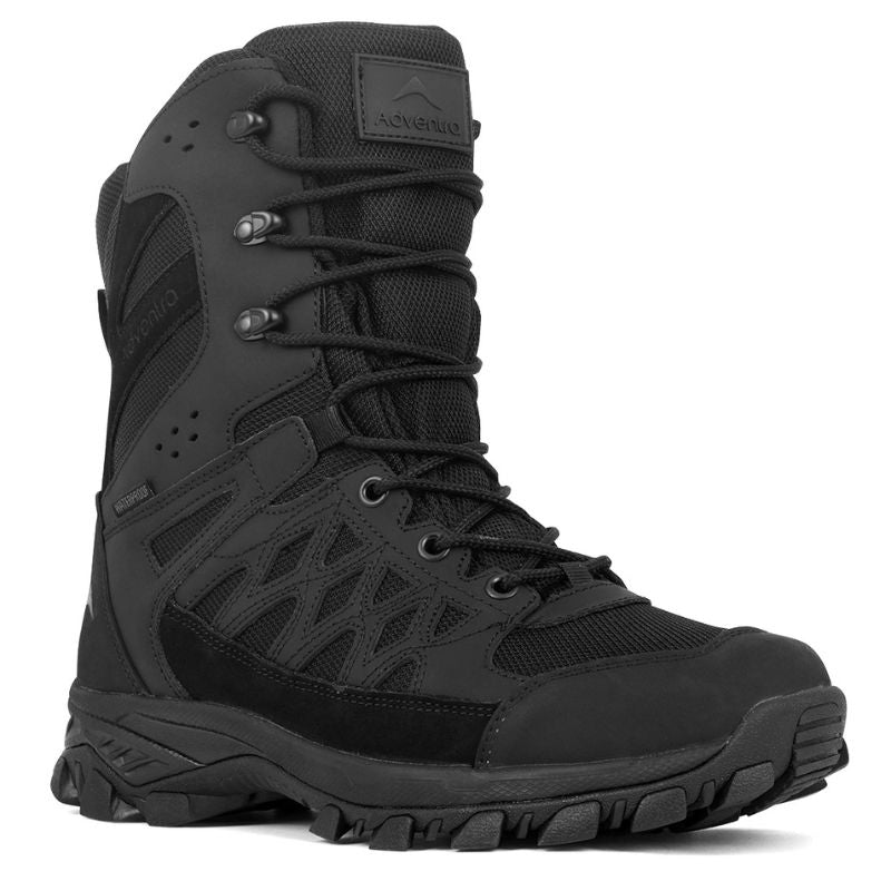 Adventra Men’s Waterproof Hiking Shoes High Ankle with Cushion Comfort - Shoes