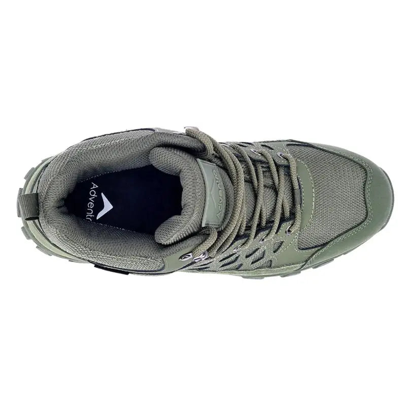 Adventra Men’s Waterproof Hiking Shoes Mid Ankle with Cushion Comfort - Shoes