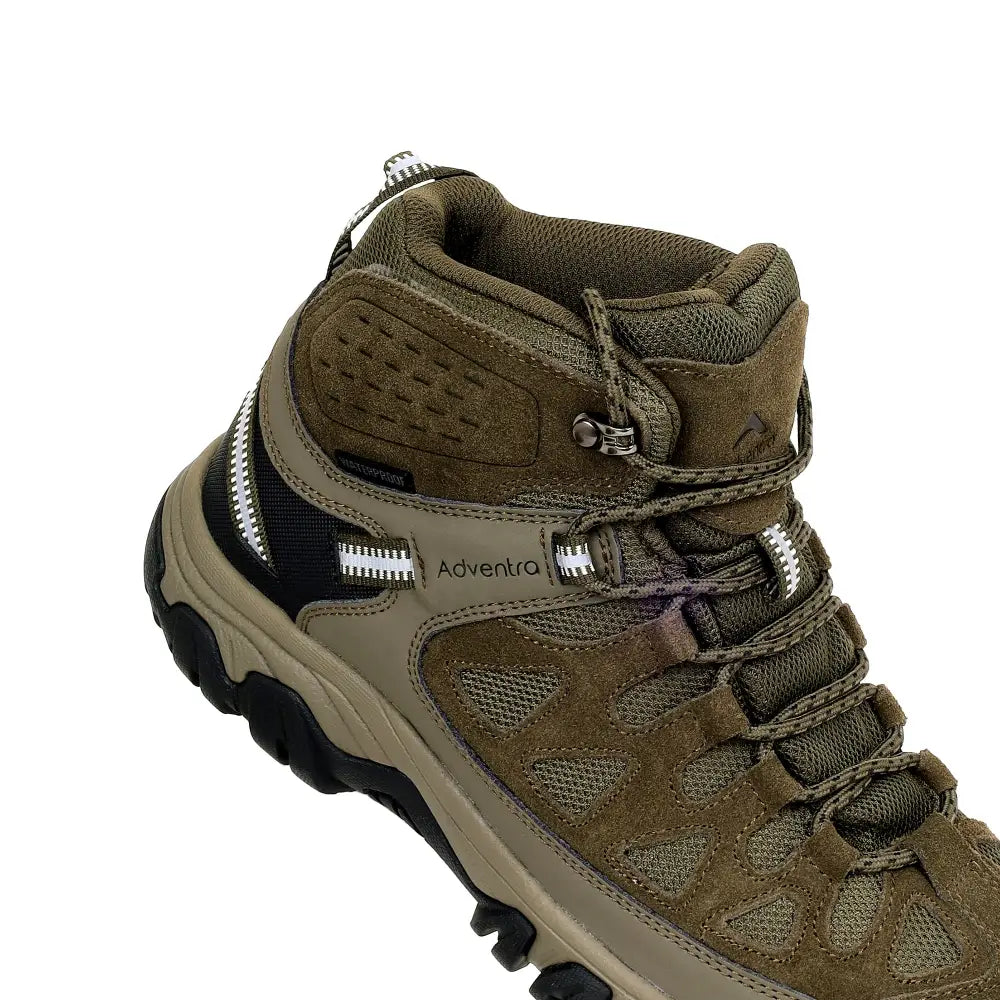 Adventra Men’s Waterproof Mid-Ankle Hiking Shoes - Shoes