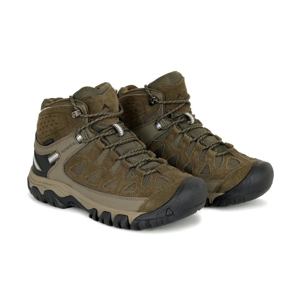 Adventra Men’s Waterproof Mid-Ankle Hiking Shoes - Shoes