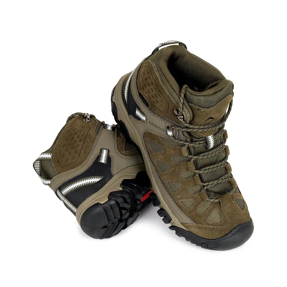 Adventra Men’s Waterproof Mid-Ankle Hiking Shoes - Shoes