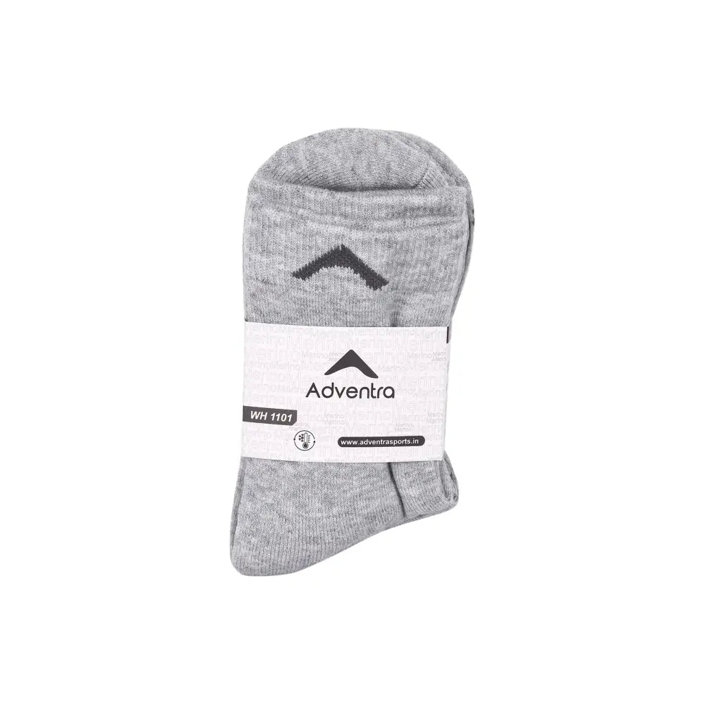Adventra Unisex Socks with Marino Wool & Acrylic 2 Pairs - Socks