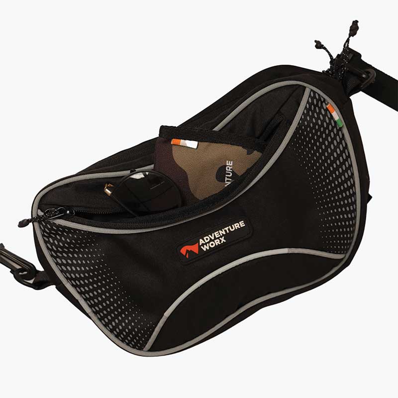 Adventure Worx Cycle Handlebar Bag-Large - Black - Cycling Essentials