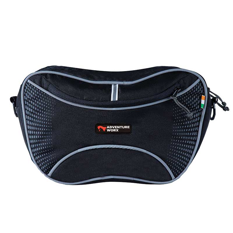 Adventure Worx Cycle Handlebar Bag-Large - Black - Cycling Essentials