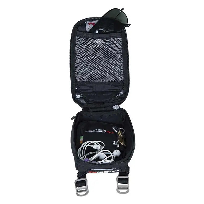Adventure Worx Cycle Stem Mobile Bag - Black - Cycling Essentials
