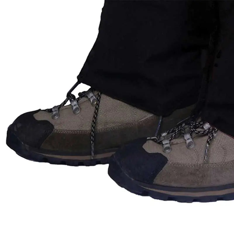 Adventure Worx Gaiter For Trekking-Hiking - Black - Travel Essentials