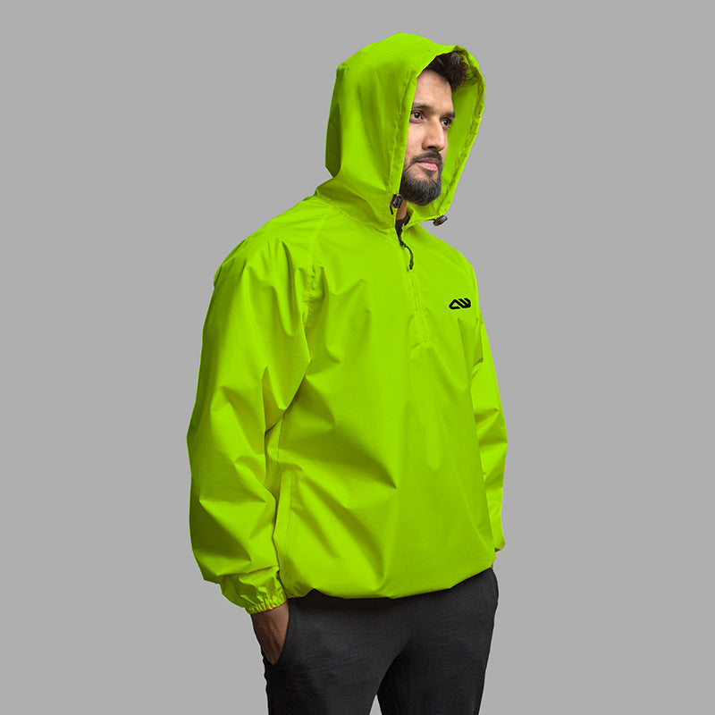 Adventure Worx Men’s Anorak Waterproof Rain Jacket - Rainwear