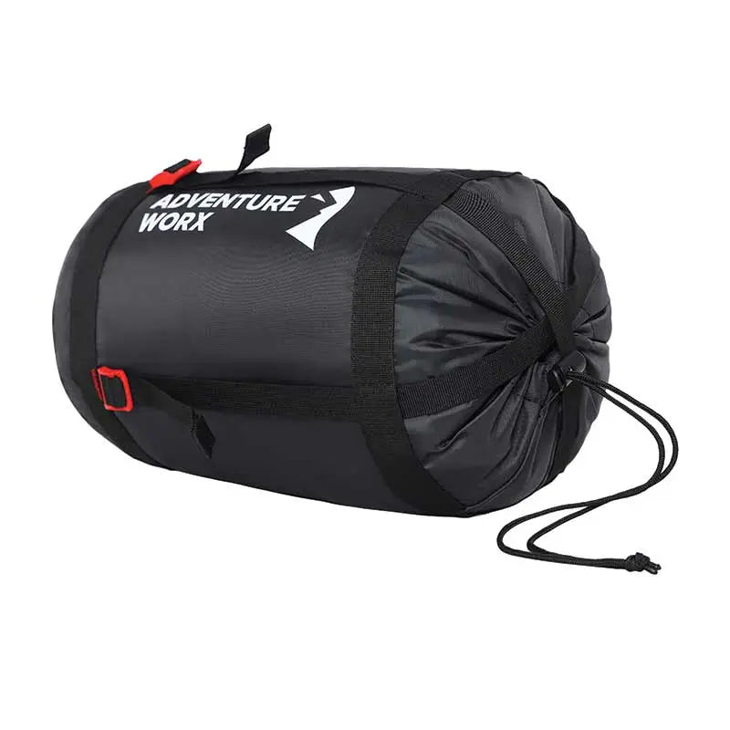 Adventure Worx Sleeping Bag (5 Degree Celsius) Low Altitude - Black-Red / One person - Sleeping Bags