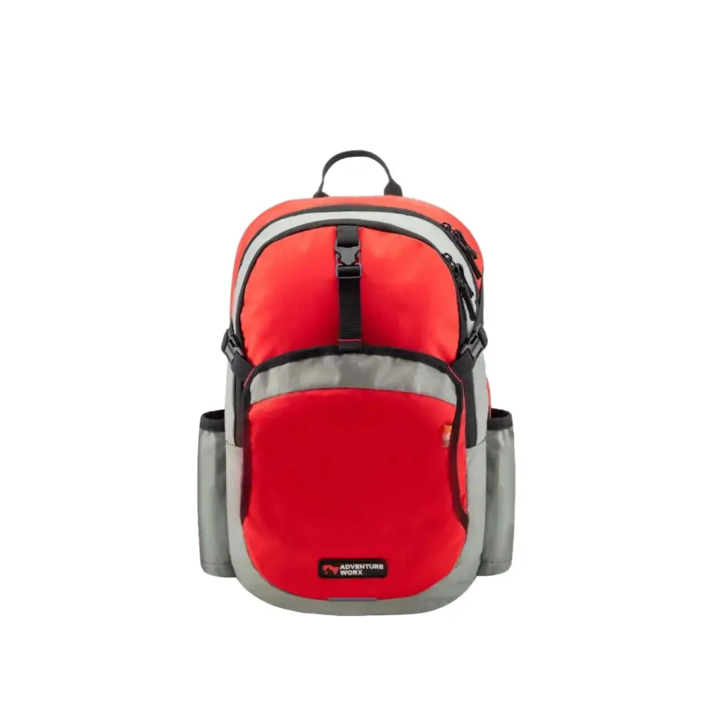 Adventure Worx Unisex Commuter Backpack – 22 Litres - Red - Backpack