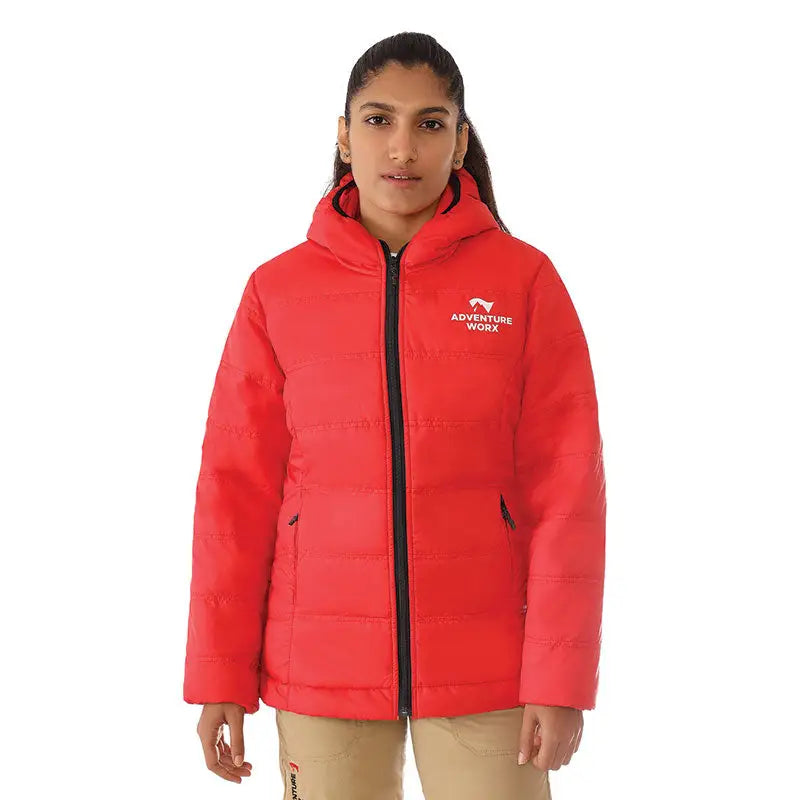 Adventure Worx Women’s -5 degrees Lumi Quilt Jacket - Red / S - Wind Jacket