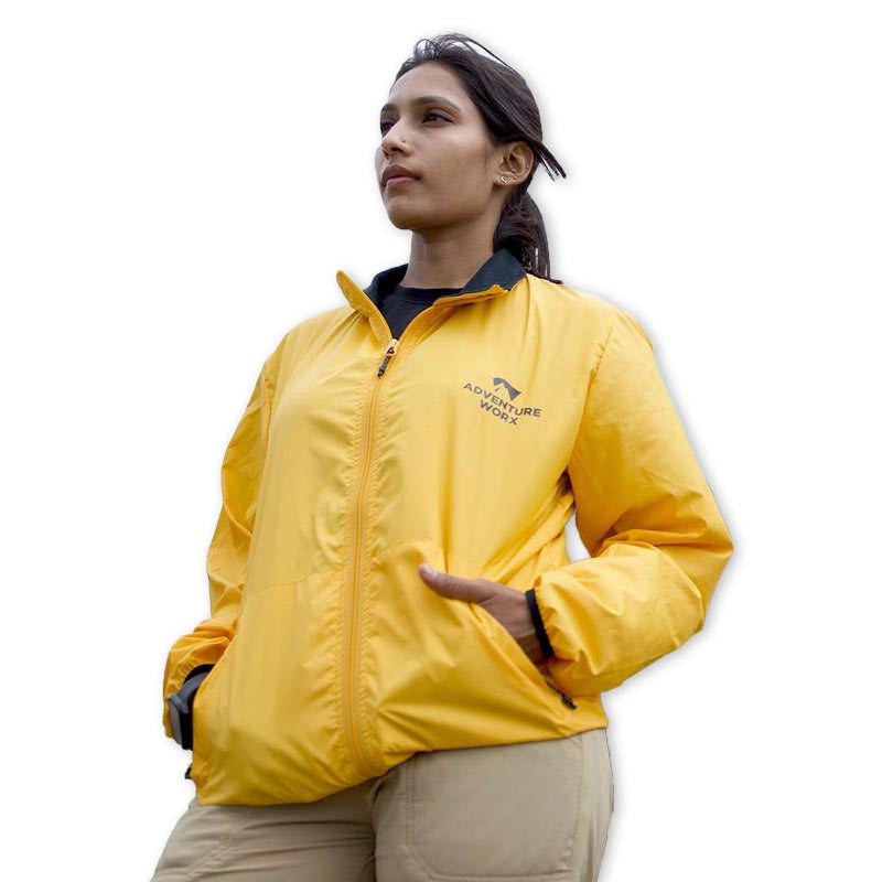 Adventure Worx Women’s Wind Cheater Jacket - Yellow / S - Wind Jacket