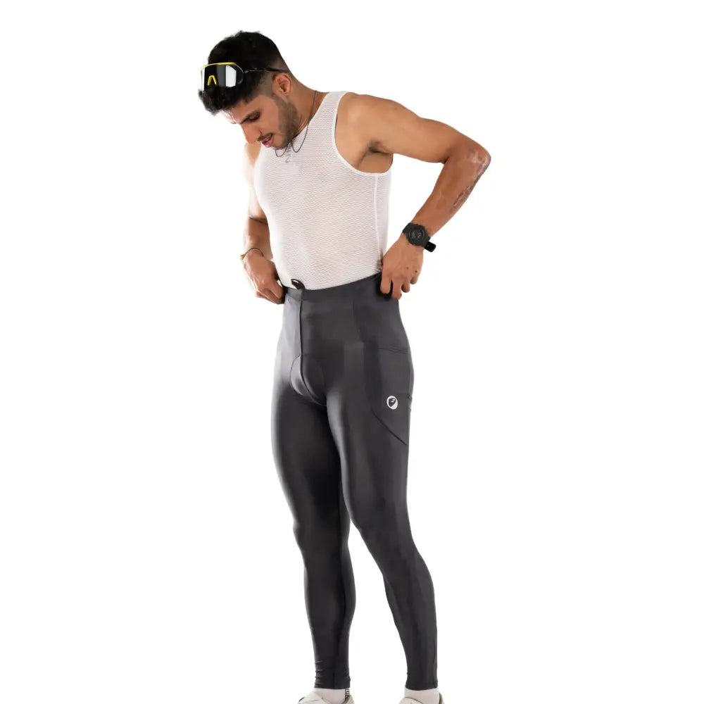 Apace Men’s Cycling Full Tights - XS / Black - Cycling Tights