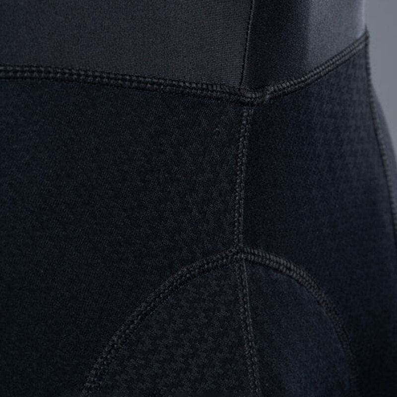 Apace men's premium cycling bib shorts with padded chamois, tight fit, and moisture-wicking fabric for comfortable cycling.