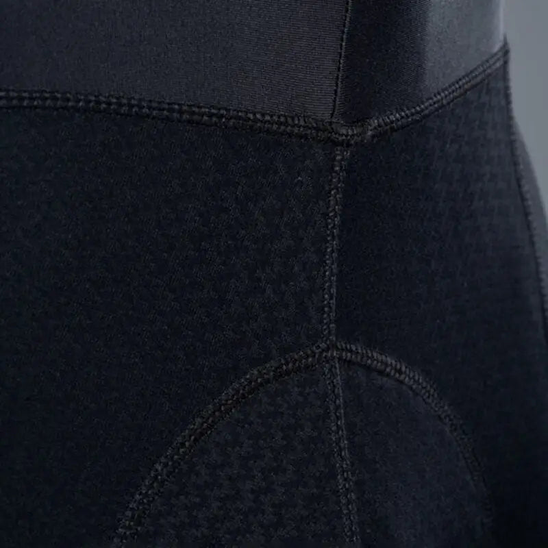 Apace men's premium cycling bib shorts with padded chamois, tight fit, and moisture-wicking fabric for comfortable cycling.