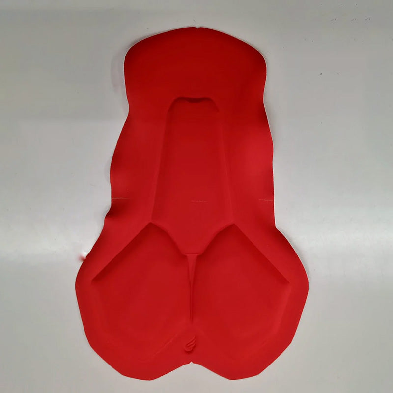 Apace women's cycling shorts with gel padding, black fabric, designed for comfort and performance during bike rides.