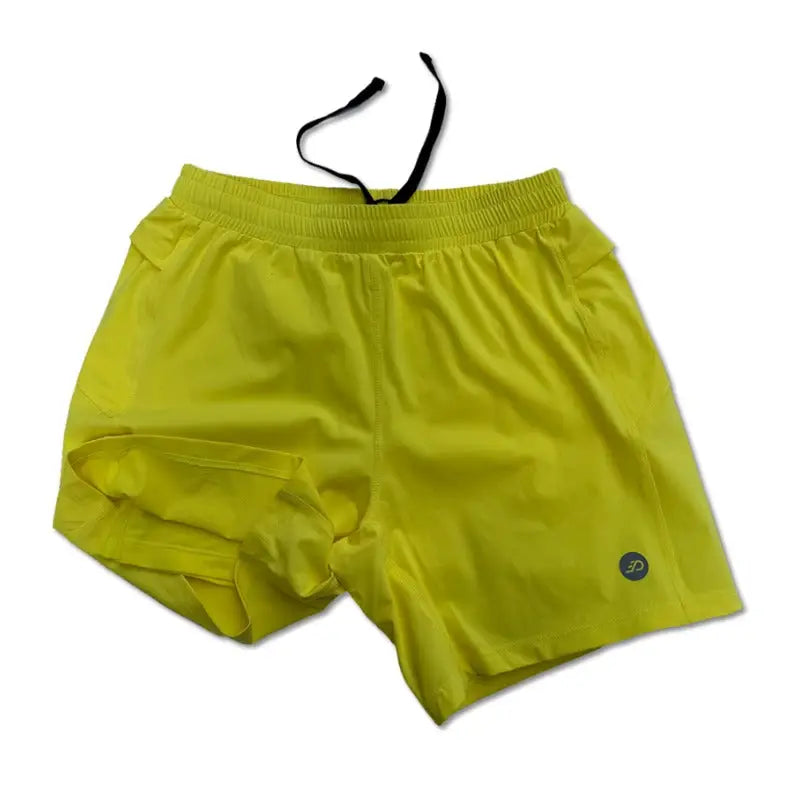 Athlos Men’s 5-Inch Distance Shorts - Yuzu / S - Shorts