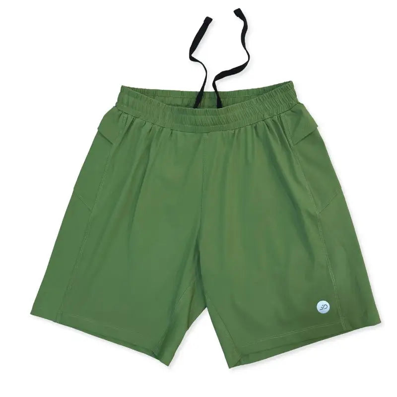 Athlos Men’s 7-inch Distance Shorts - Olive Green / S - Shorts