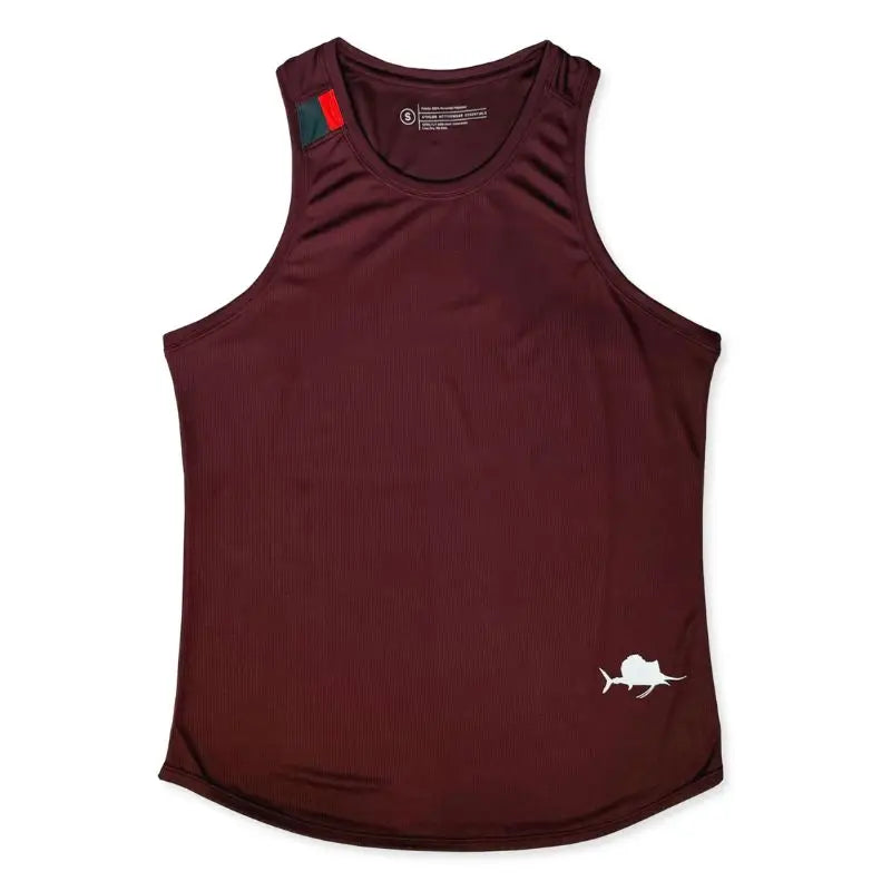 Athlos Men’s Agile Singlet - Napa / S - T-shirt