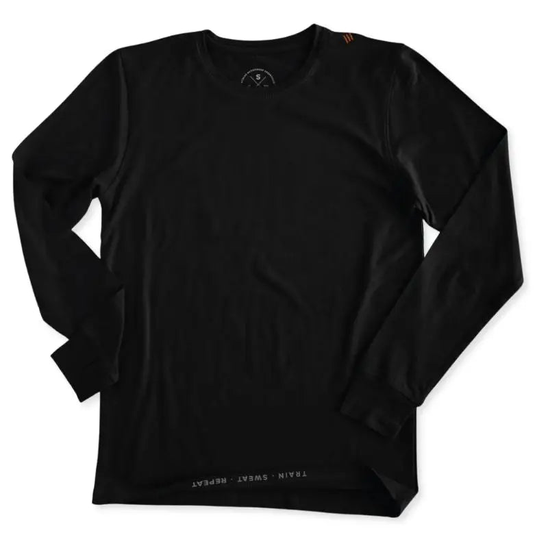 Athlos Men’s Long Sleeve T-shirt - Black / S - T-shirt