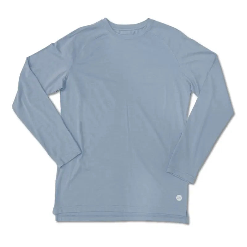Athlos Men’s Merino Baselayer - Icelandic blue / S - T-shirt