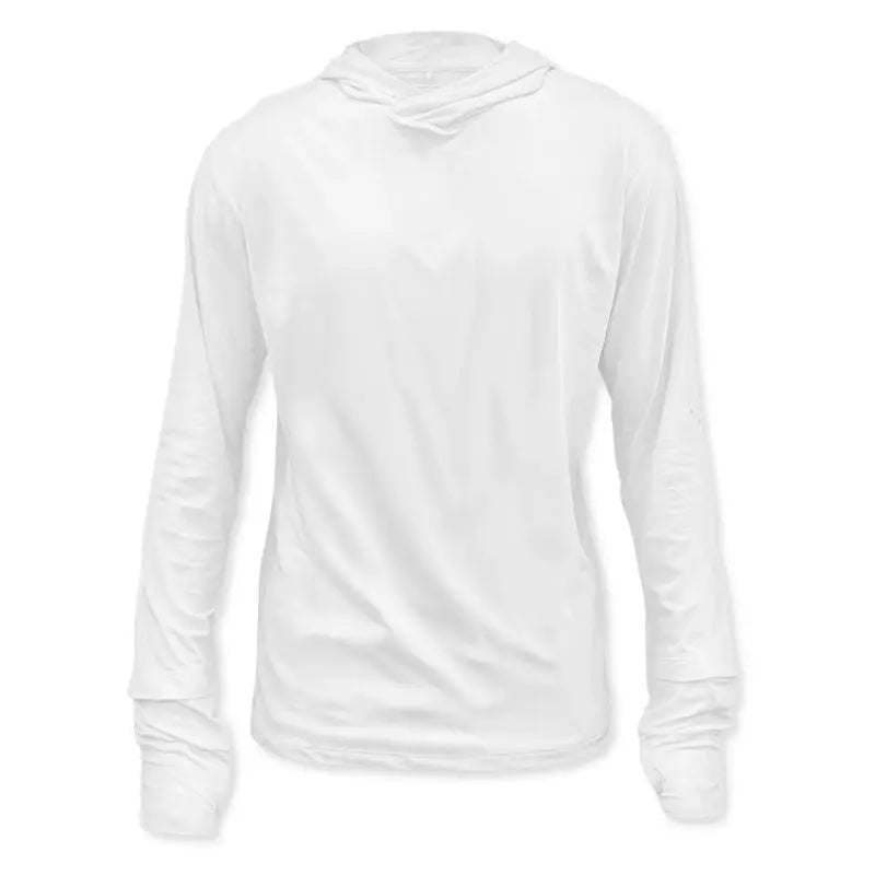 Athlos Men’s Sun Hoodie Lightweight - White / S - Hoodie