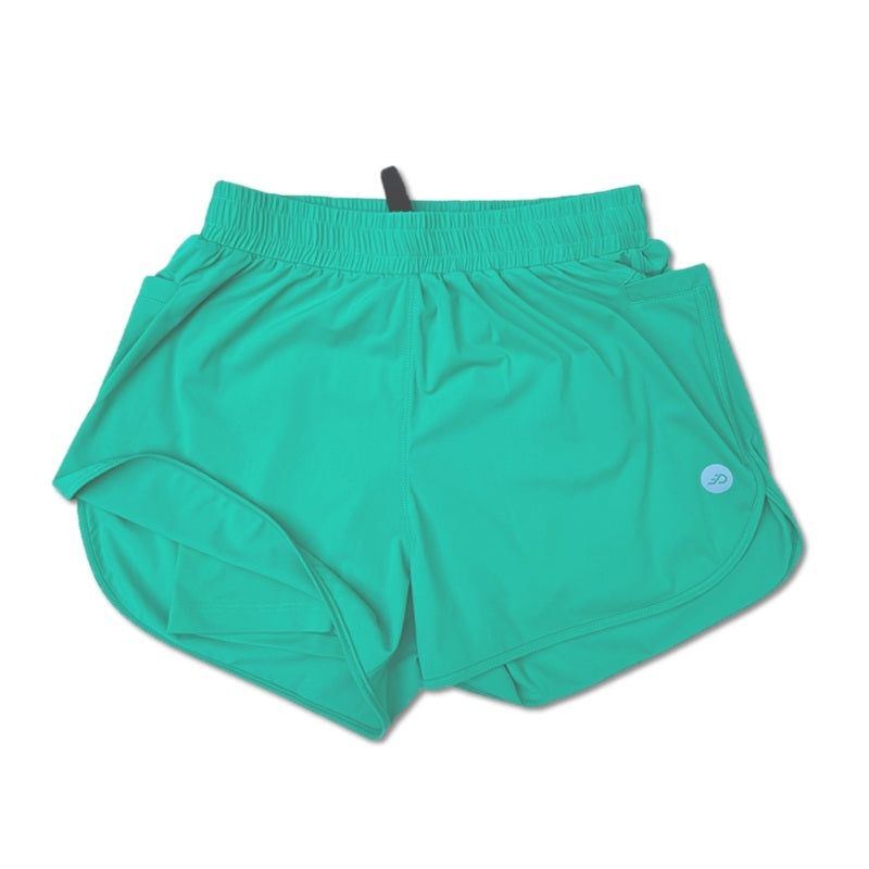 Athlos Women’s 5-Inch Distance Shorts - Andaman / XS - Shorts
