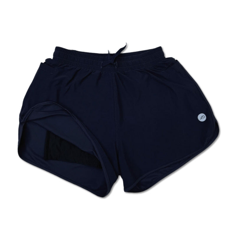 Athlos Women’s 5-Inch Distance Shorts - Navy Blue / XS - Shorts