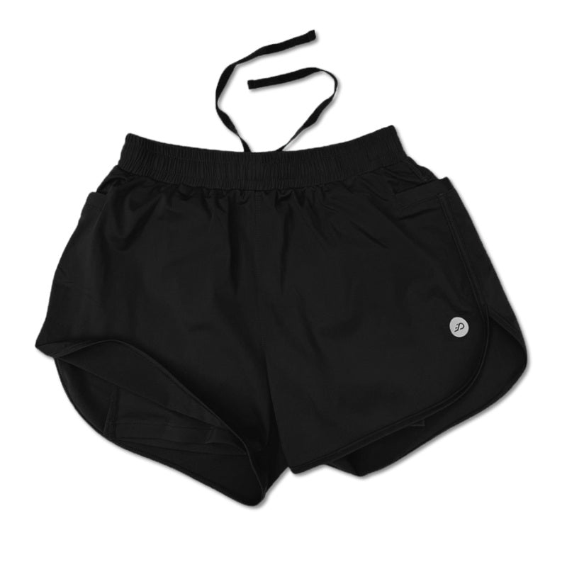 Athlos Women’s 5-Inch Distance Shorts - Pepper Black / XS - Shorts