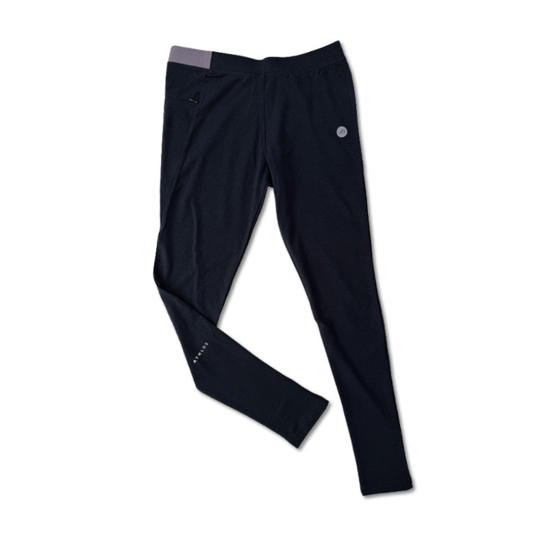 Athlos Women’s Bamboo Active Leggings - Navy Blue / S - Leggings