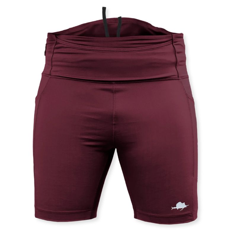 Athlos Wome’s Distance Running Tights - Merlot / XS - Shorts