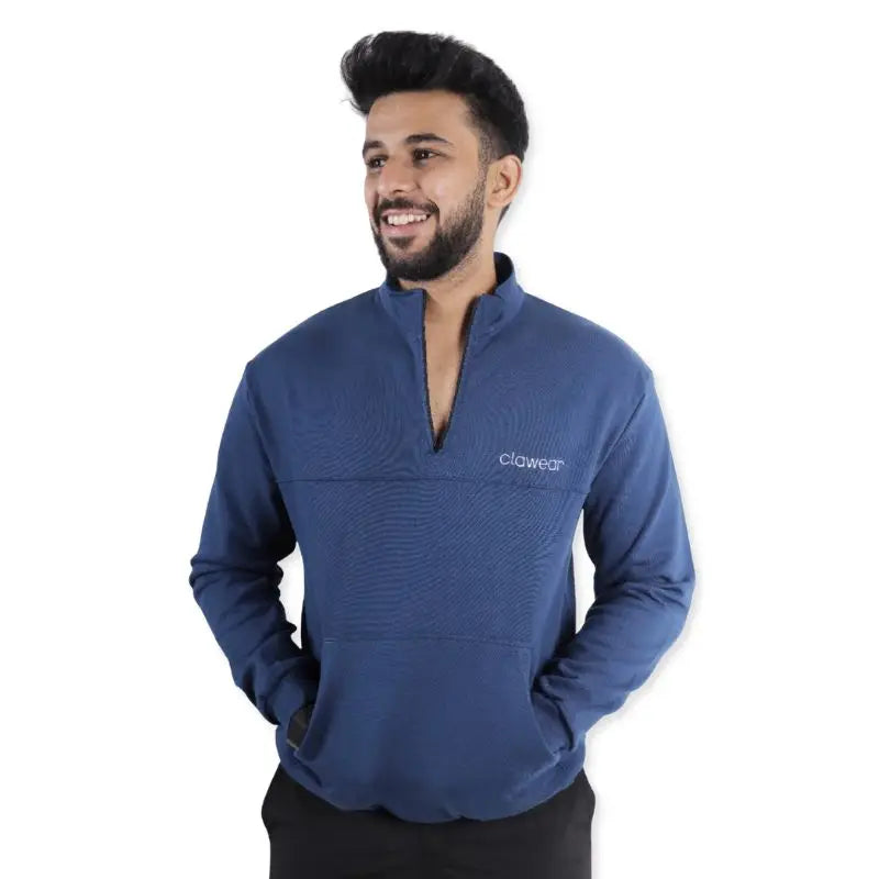 Clawear Men’s Himalayan Half Zipper Pullover - Hoodie