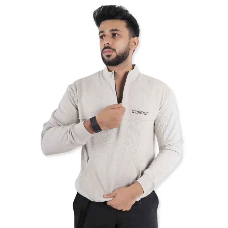 Clawear Men’s Himalayan Half Zipper Pullover - Hoodie