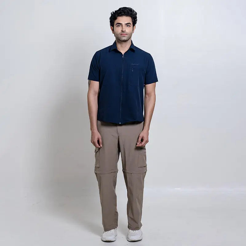 Clawear Men’s Nicobar Airvent Half Sleeve Shirt - Shirt