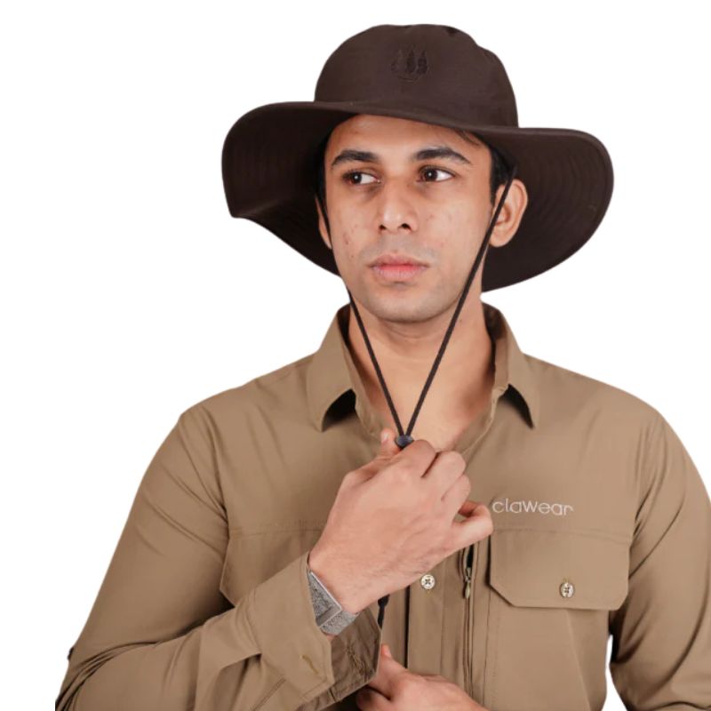 Clawear Unisex Mahogany Panama Hats - Headwear